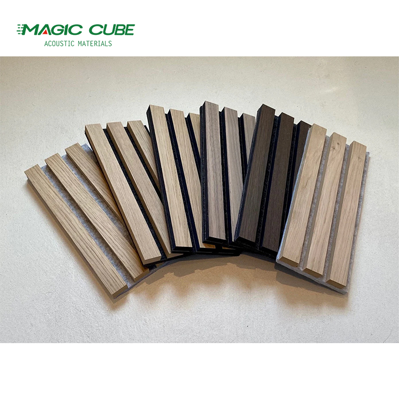 Black Akupanel Acoustic Vertical Wood Slat Wall - Buy eco Akupanel ...