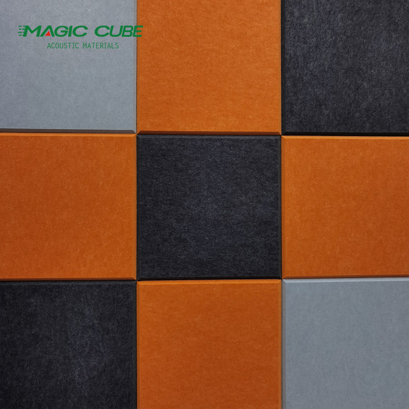 China High Density Polyester Fiber Ceiling Acoustic Panels