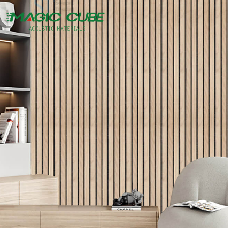 China Cladding Side Wood Slat Acoustic Panel Manufacturers Cladding Side Wood Slat Acoustic